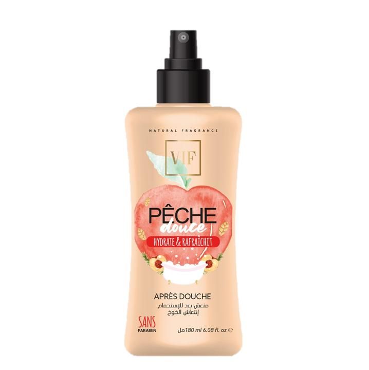 Crème après douche Pêche Douce 180ml