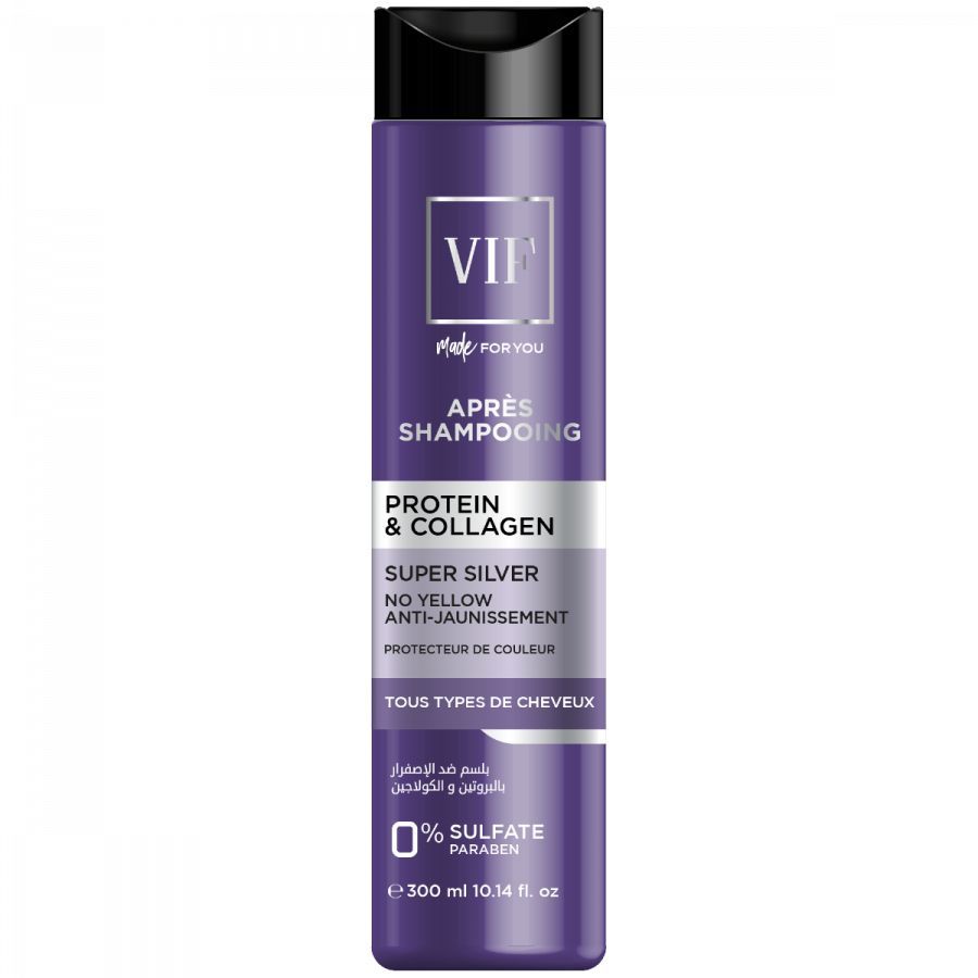 Apres Shampoing Protein&Collagen Super Silver 300 ml