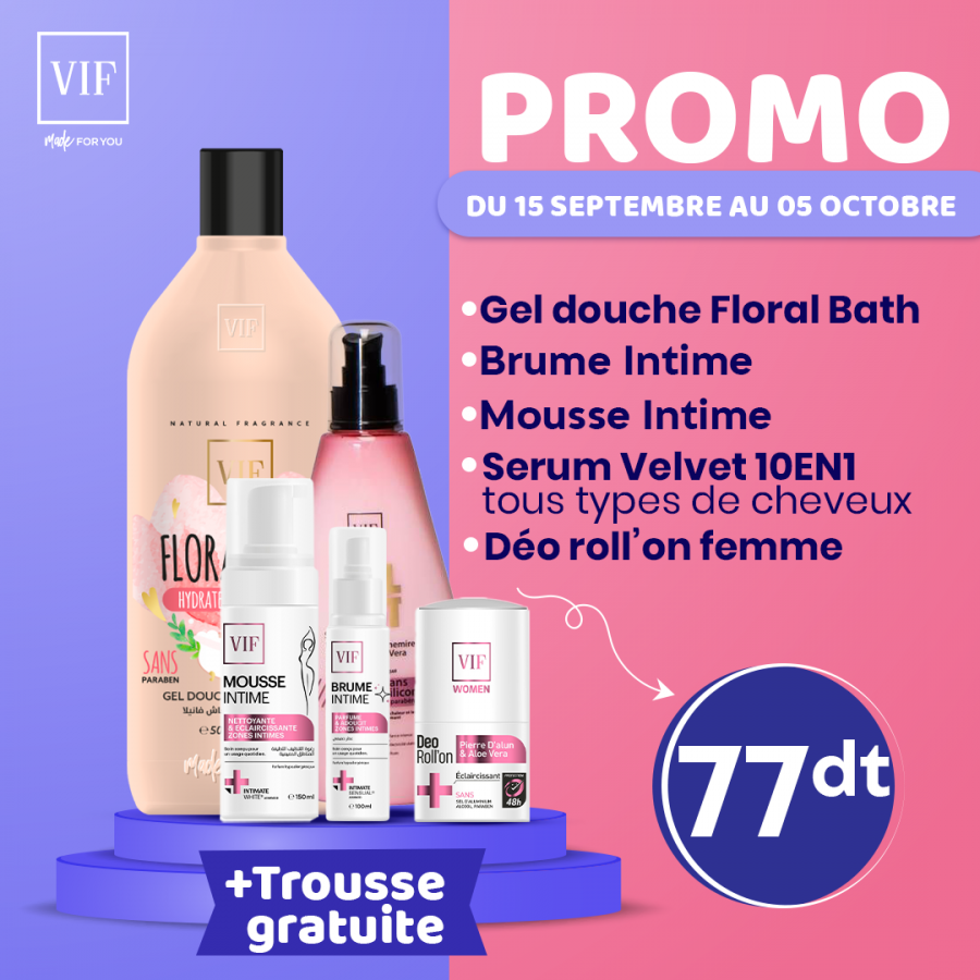 Pack women + Trousse gratuite