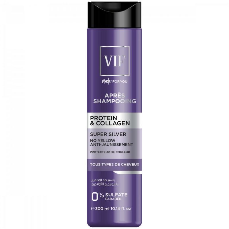 Apres Shampoing Protein&Collagen Super Silver 300 ml