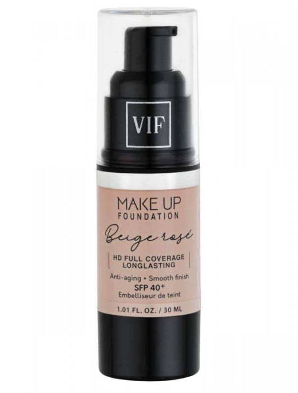 Fond de teint beige rosé